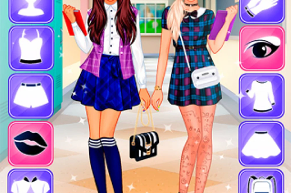 High School Bffs Girls Team