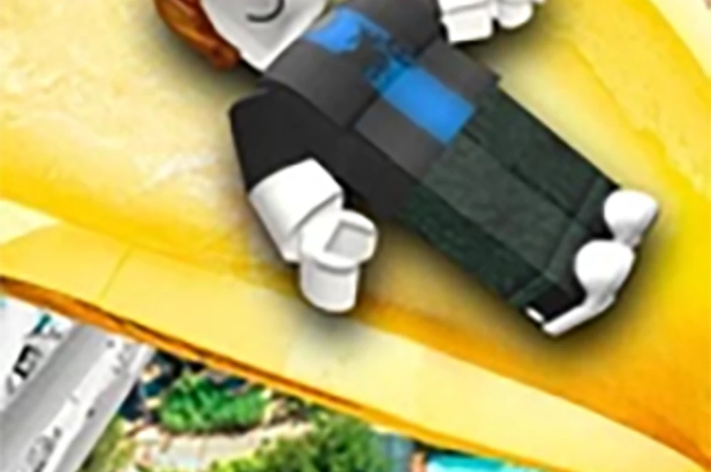 Obby Slide Down The Water Slide