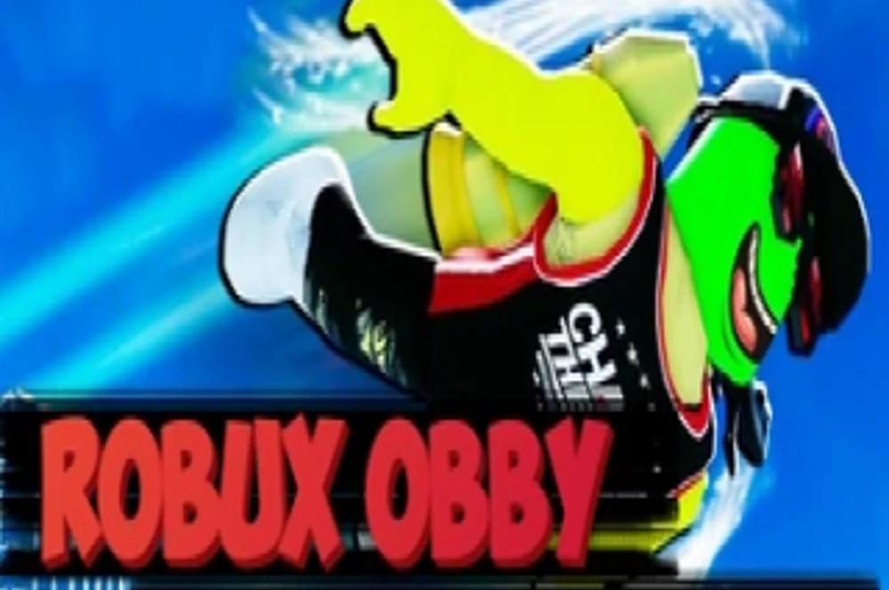 Robux Obby Flying From A Skyscraper